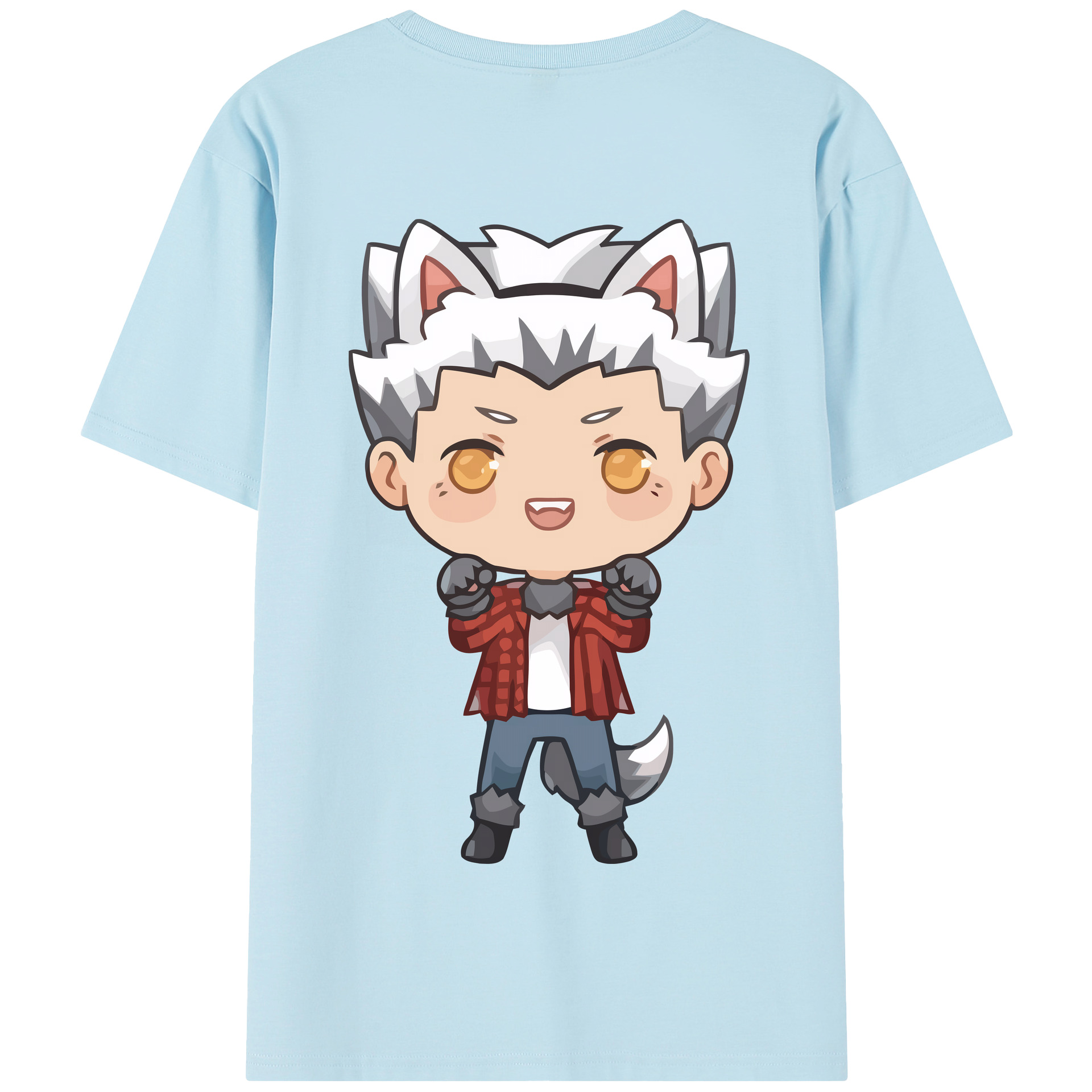 （画像用） ハイキュー!! Haikyu!! 綿100％半袖Tシャツ（背面プリント）
